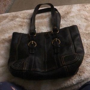 Large Black Coach bag